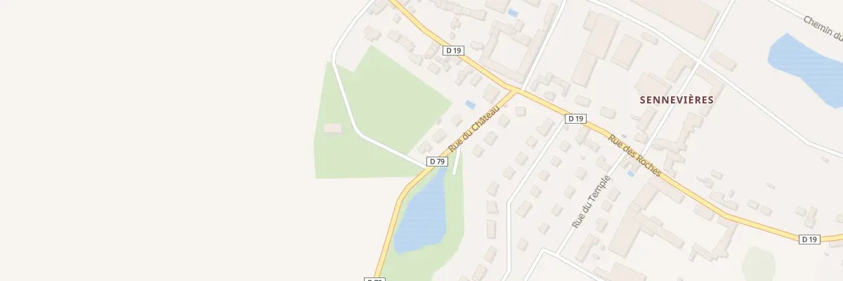 Plan du 6B Rue du Château à Chèvreville