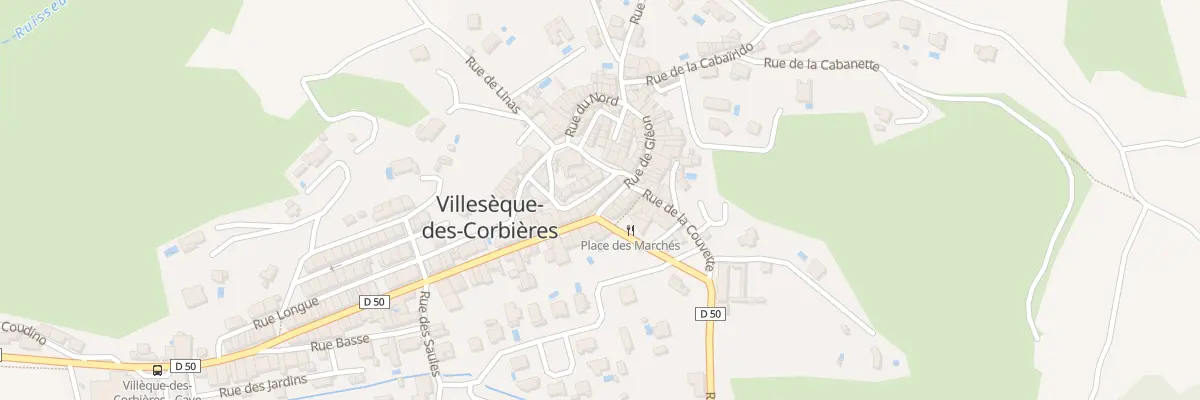 Plan du 5 Rue de la Place à Villesèque-des-Corbières