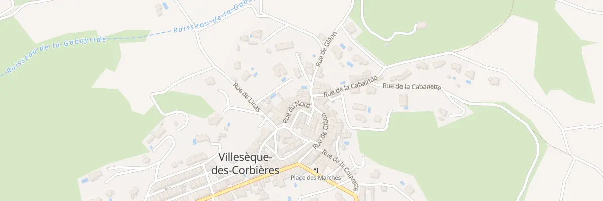 Plan du 6 Rue du Nord à Villesèque-des-Corbières