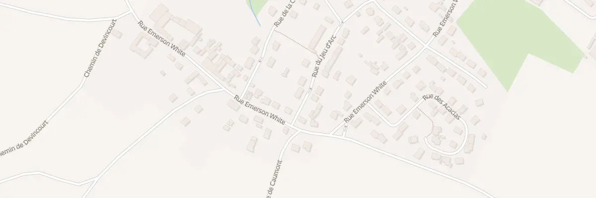 Plan du 2 Rue du Jeu d’Arc à Mélicocq
