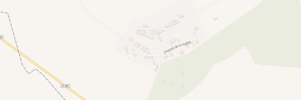 Plan du 14 Rte de la Fontaine à Paley