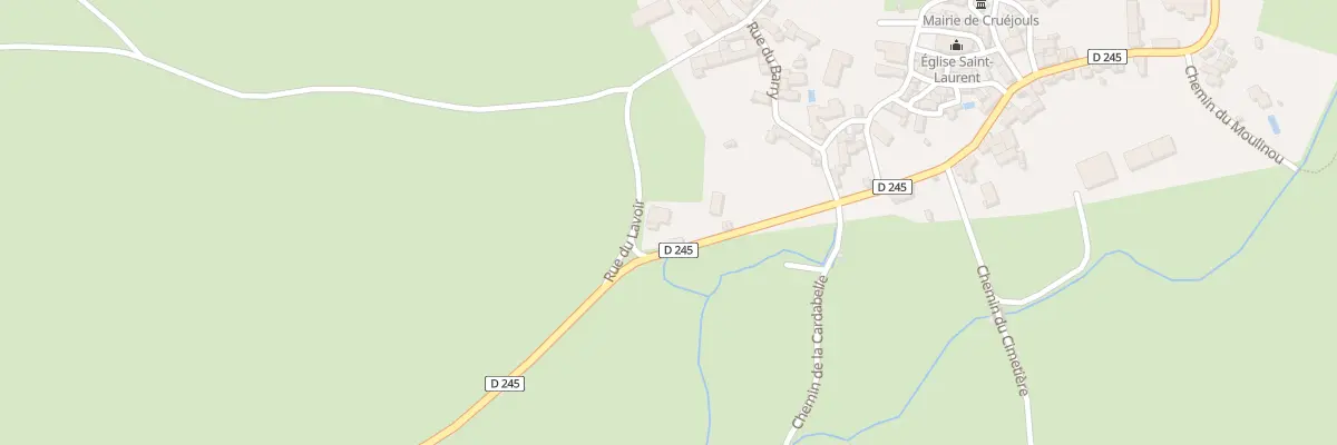 Plan du 5244 Rte de Laissac à Palmas d’Aveyron