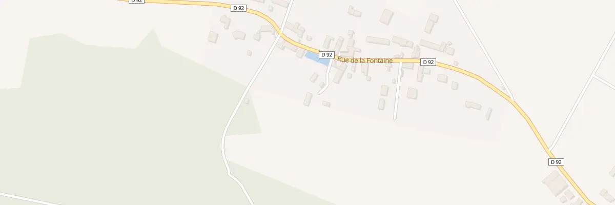 Plan du 41 Rue de la Fontaine à Villemaréchal