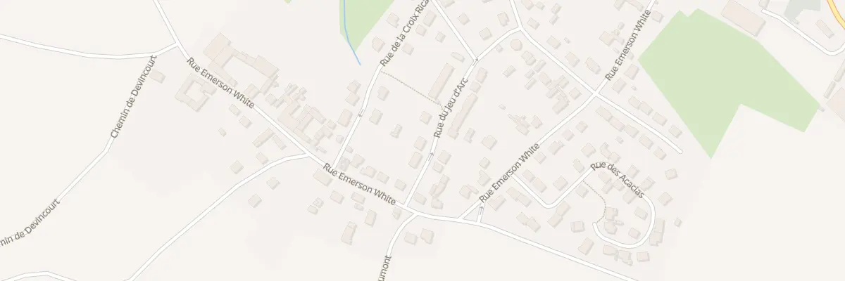 Plan du 3 Rue du Jeu d’Arc à Mélicocq