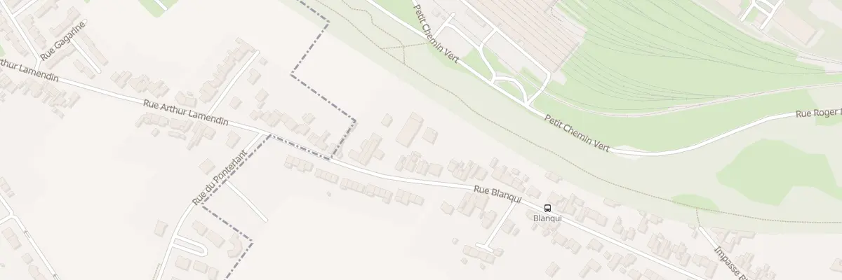 Plan du 102 Rue Blanqui à Méricourt