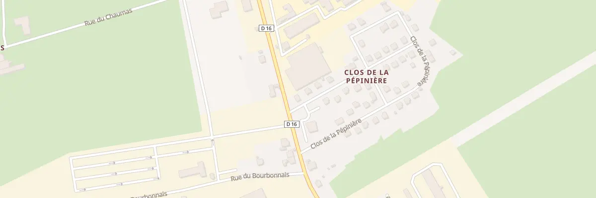 Plan du 1 Clos de la Pepiniere à Villefranche-d’Allier