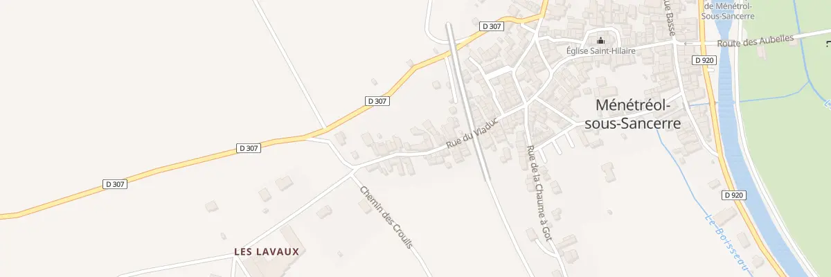 Plan du 34 Rue du Viaduc à Ménétréol-sous-Sancerre