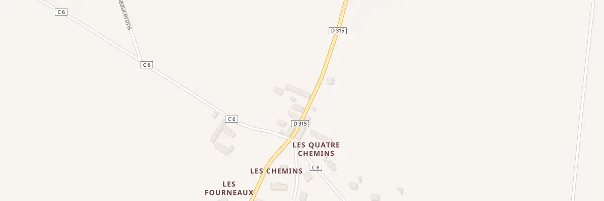 Plan du 8 Les Fourneaux à Griselles