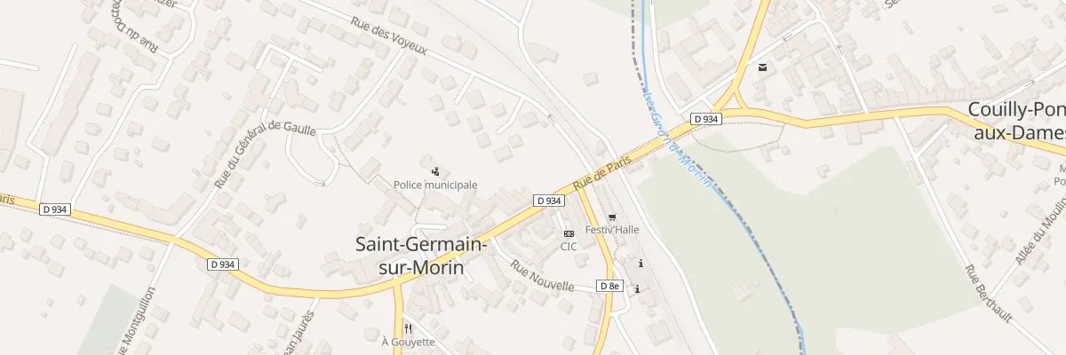 Plan du 2B Rue de Paris à Saint-Germain-sur-Morin