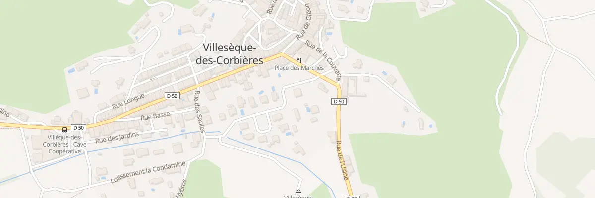 Plan du 3 Rue de la Fontaine des Prés à Villesèque-des-Corbières