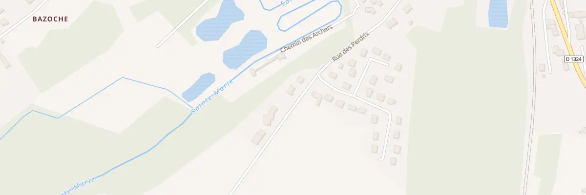 Plan du 3 Rue des Perdrix à Duvy