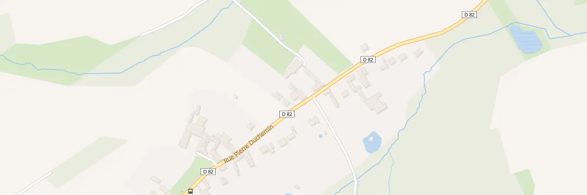 Plan du 66 Rue Pierre Duchemin à Thiescourt