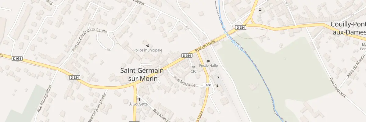 Plan du 7 Rue de Paris à Saint-Germain-sur-Morin