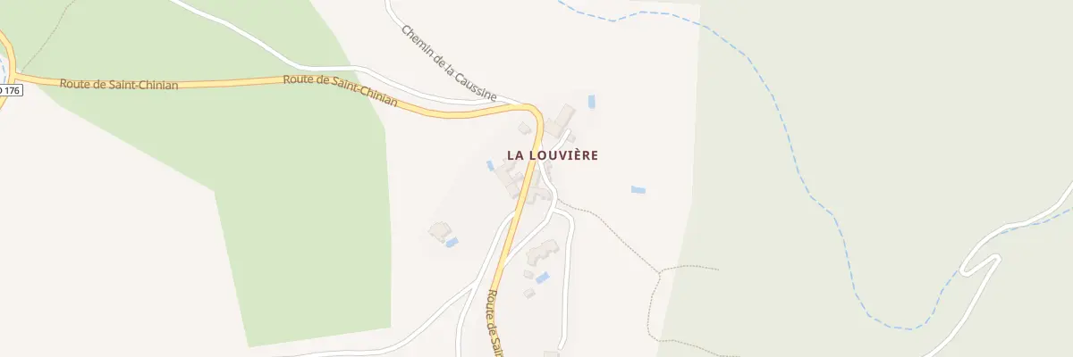 Plan du 5177 La Louviere à Pardailhan