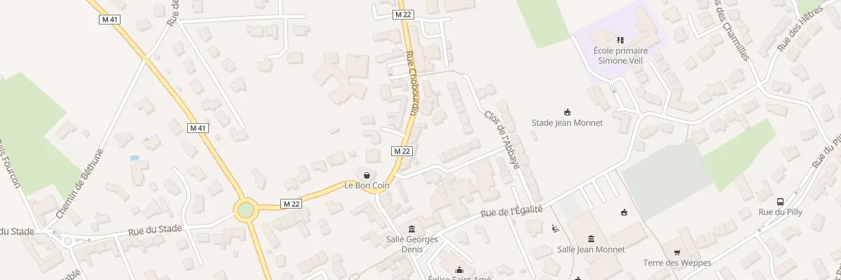 Plan du 7 Rue Chobourdin à Herlies