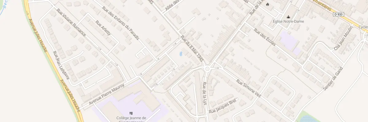 Plan du 41 Rue du 8 Mai 1945 à Nieppe