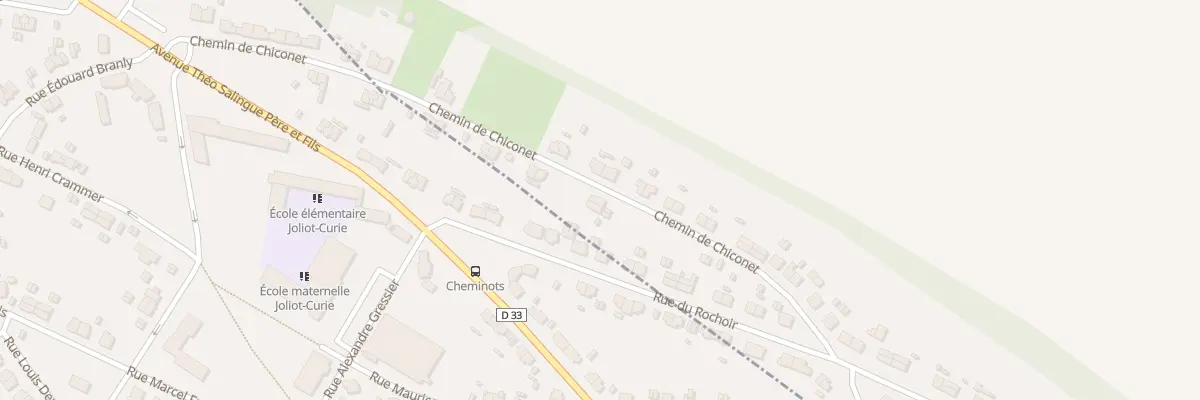 Plan du 28 Rue de Chiconet à Sallaumines