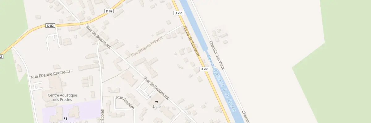 Plan du 18 Rte de Sancerre à Belleville-sur-Loire