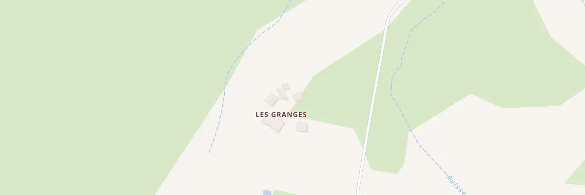 Plan du 3 Les Granges à Louroux-de-Beaune