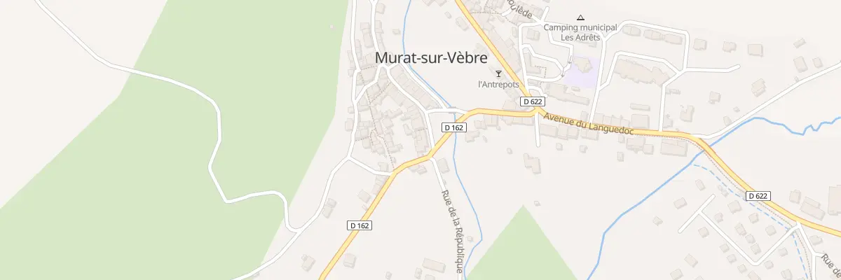 Plan du 5882 Rue de la République à Murat-sur-Vèbre