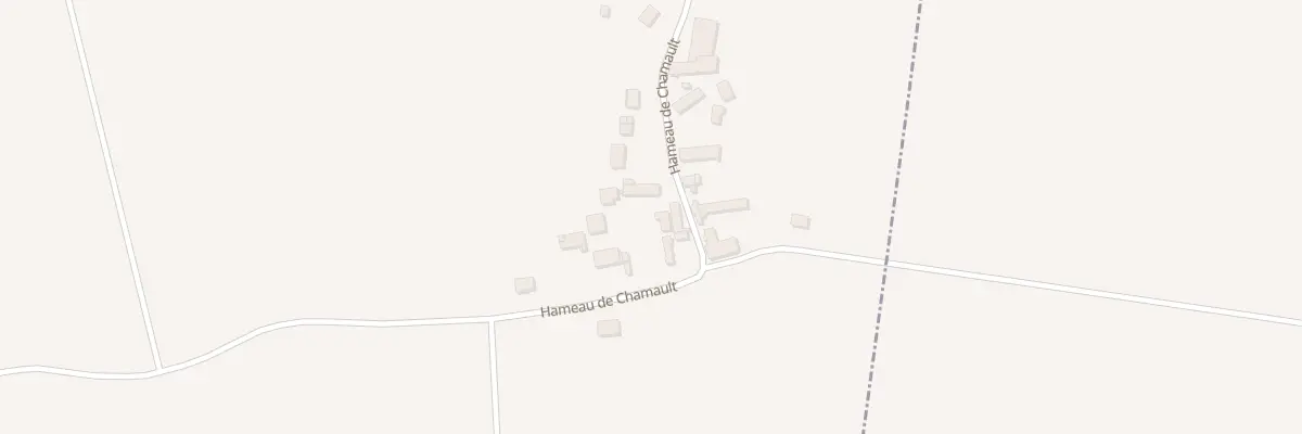 Plan du 11 Vc Ham de Chamault à Chaintreaux