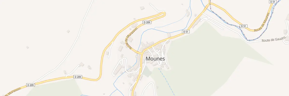 Plan du 5023 Mounes à Mounes-Prohencoux