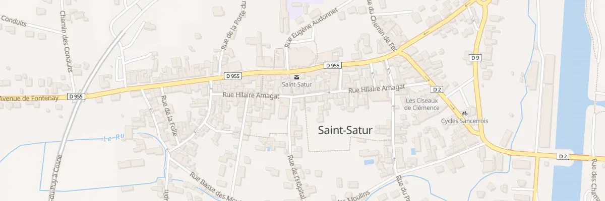 Plan du 31B Rue Hilaire Amagat à Saint-Satur