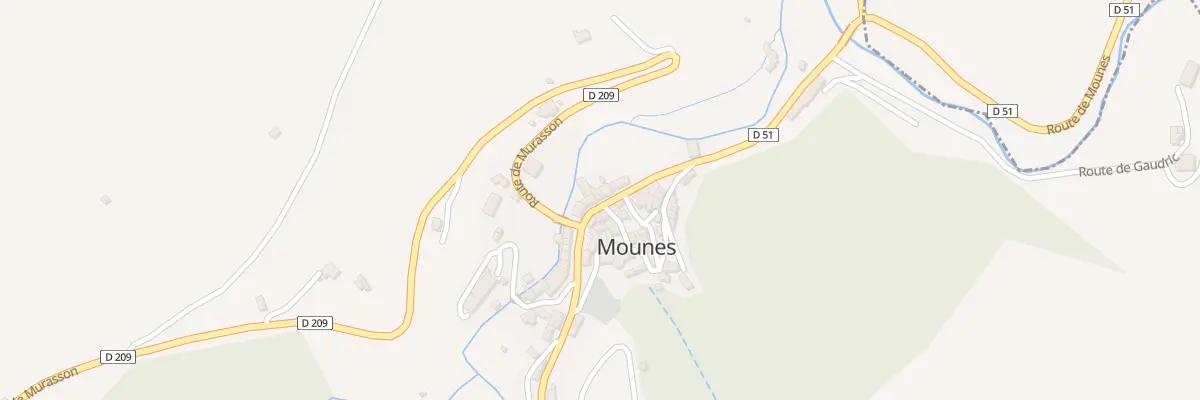 Plan du 5025 Mounes à Mounes-Prohencoux