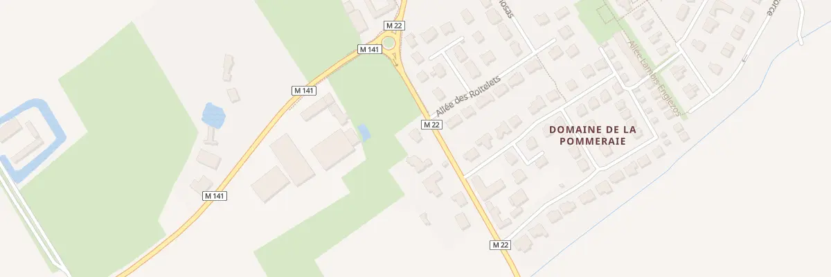 Plan du 3 Rte d’Herlies à Fromelles