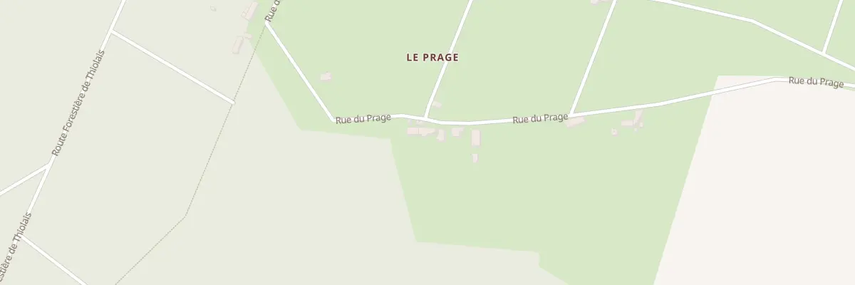 Plan du 5183 Le Prage à Couleuvre