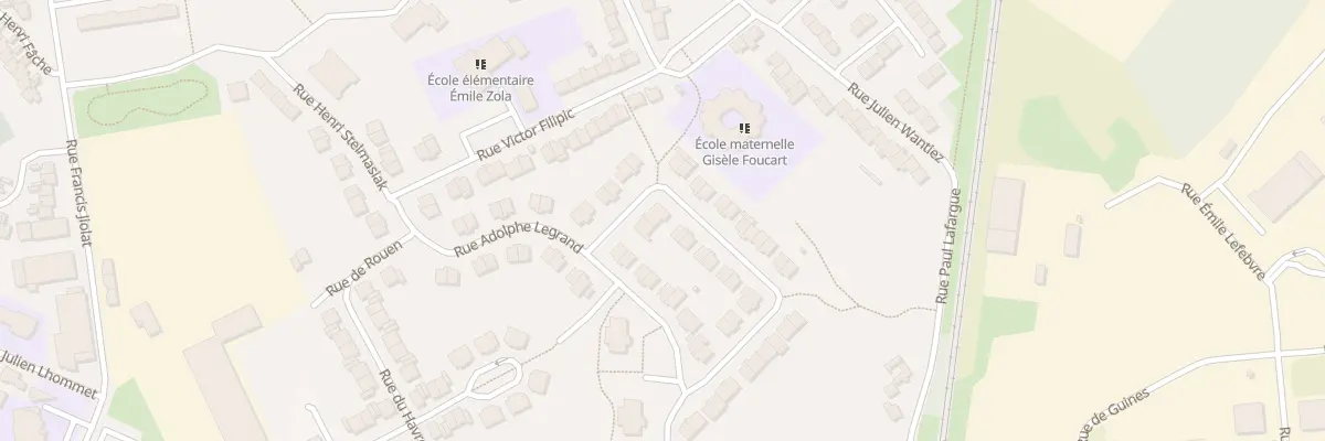 Plan du 21 Rue Séraphin Escagédo à Sallaumines