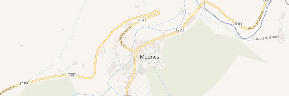 Plan du 5028 Mounes à Mounes-Prohencoux