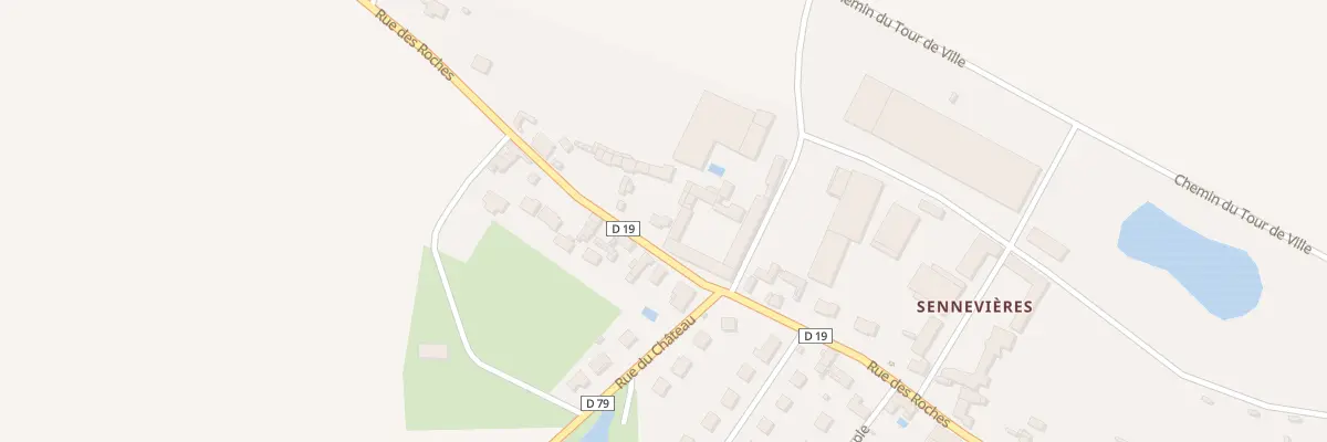Plan du 19 Rue des Roches à Chèvreville