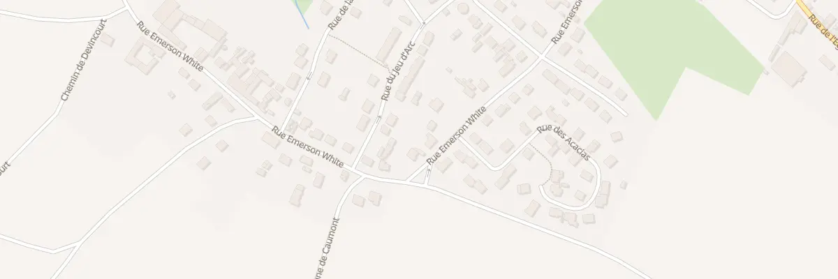 Plan du 384 Rue Emerson White à Mélicocq