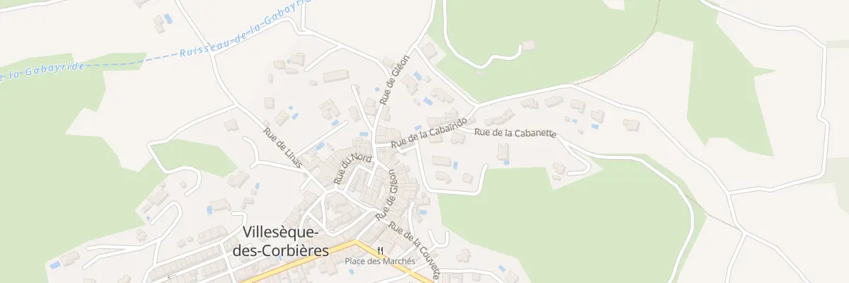 Plan du 1 Rue Marceau Boyer à Villesèque-des-Corbières