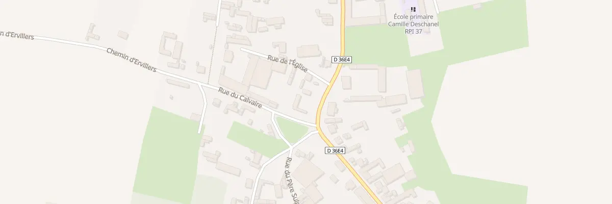 Plan du 7 Rue de Bapaume à Mory