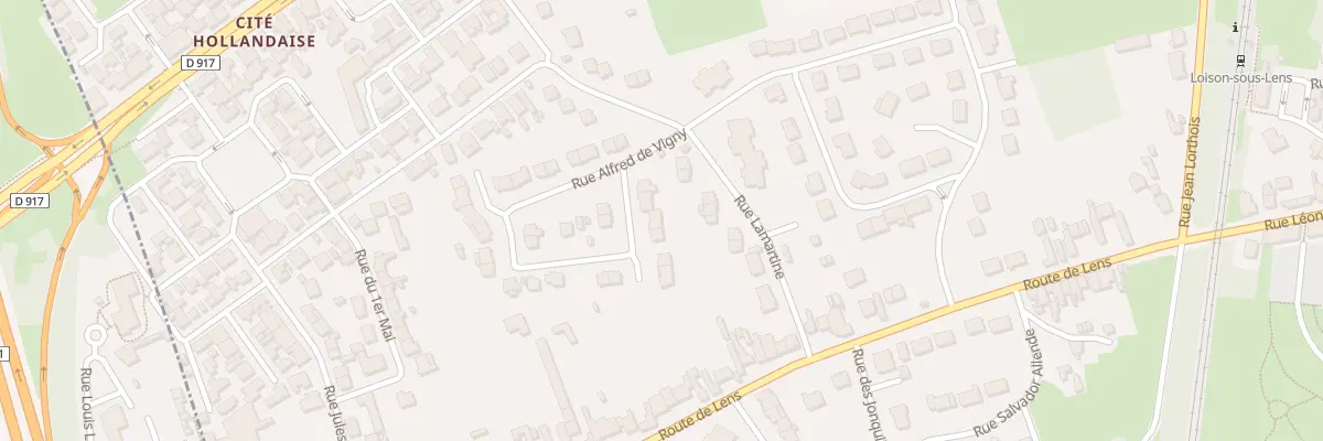 Plan du 6 Rue Georges Sand à Loison-sous-Lens
