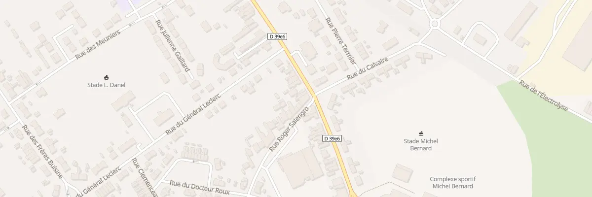 Plan du 68 Rue Arthur Lamendin à Wingles