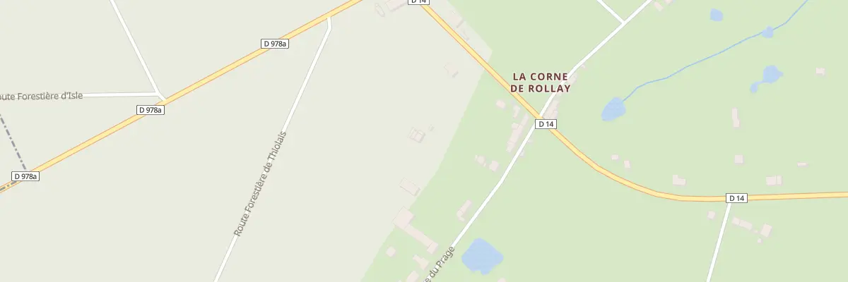 Plan du 5168 La Corne de Rollay à Couleuvre