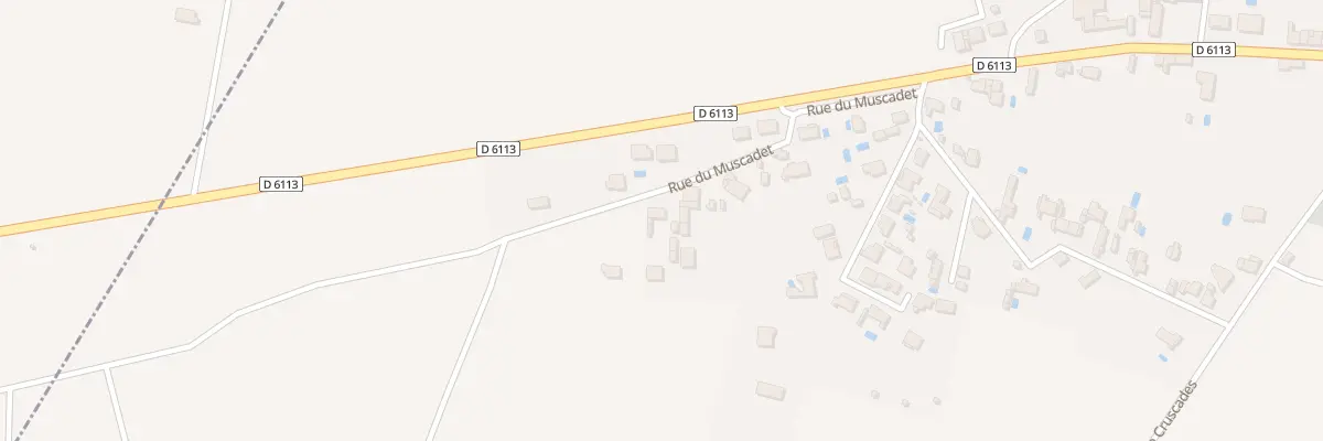 Plan du 17 Rue du Muscadet à Villedaigne