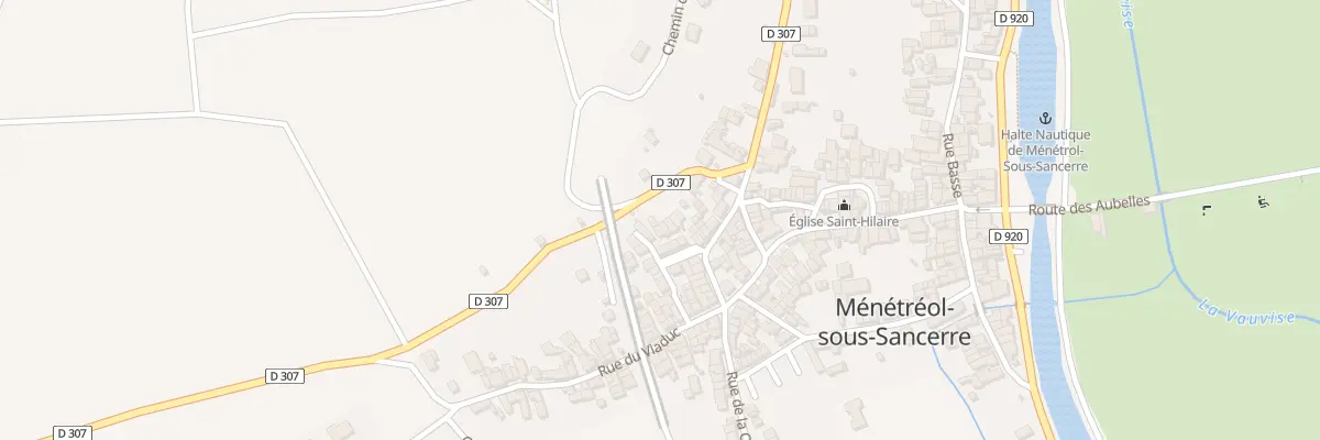 Plan du 6 Pl de la Fontaine de Pruniau à Ménétréol-sous-Sancerre