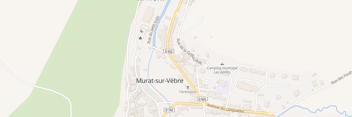 Plan du 5 Rue Adrien Granier à Murat-sur-Vèbre