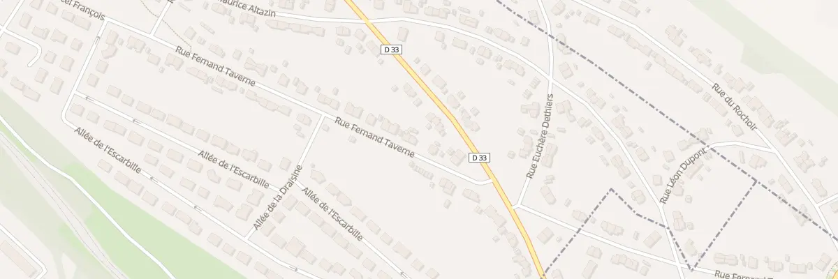 Plan du 45 Rue Fernand Taverne à Avion