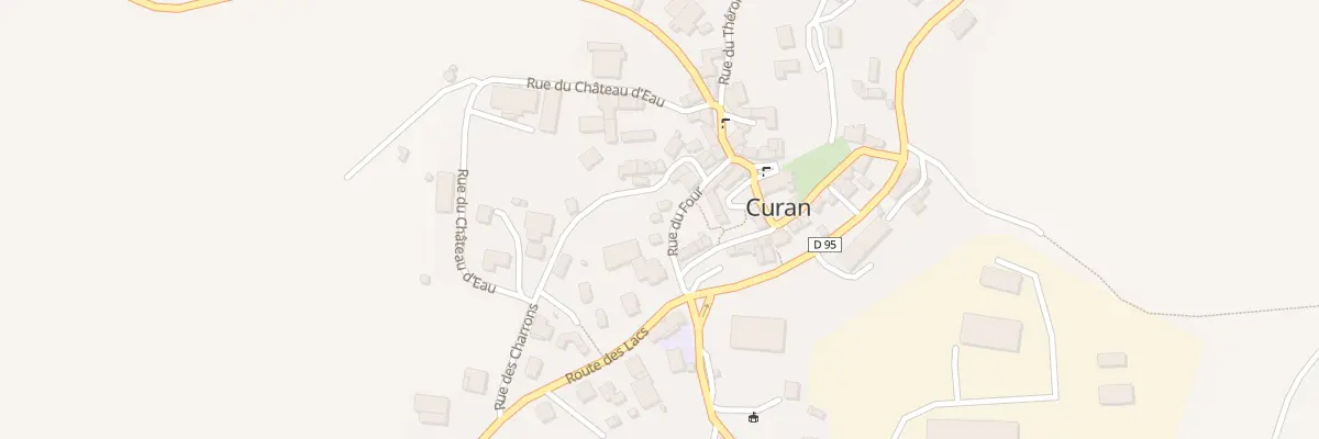 Plan du 64 Rue du Four à Curan