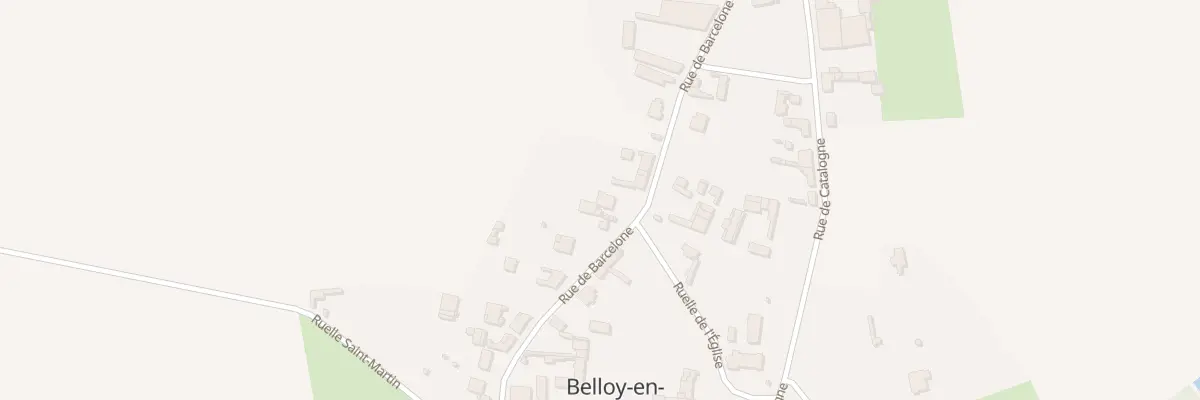 Plan du 25 Rue de Barcelone à Belloy-en-Santerre