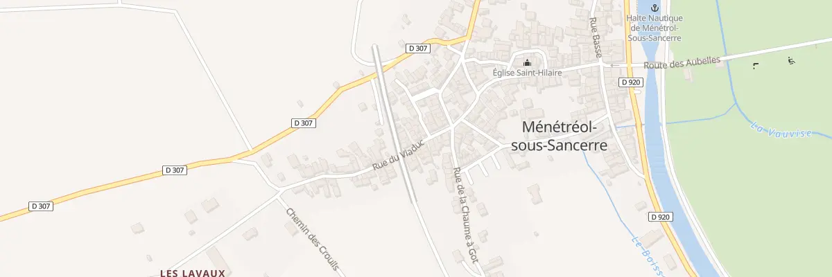 Plan du 14 Rue du Viaduc à Ménétréol-sous-Sancerre
