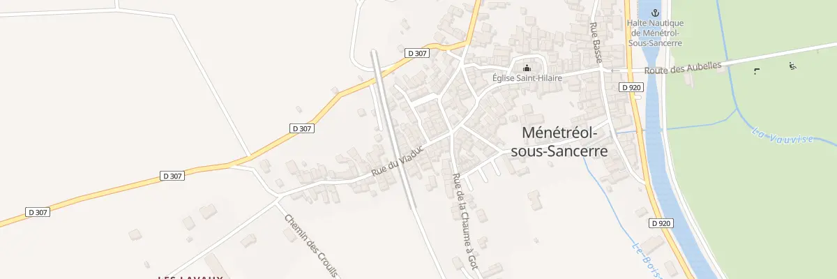 Plan du 12 Rue du Viaduc à Ménétréol-sous-Sancerre