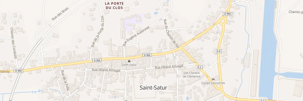 Plan du 32 Rue du Commerce à Saint-Satur