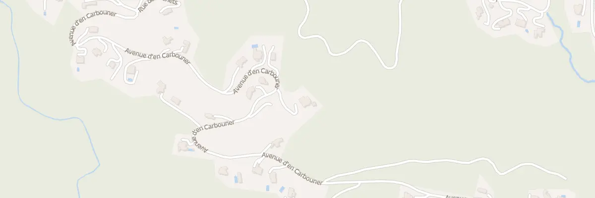 Plan du 61 Av D En Carbouner au Boulou