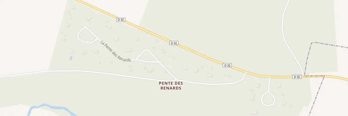 Plan du 15 Pente des Renards à Griselles